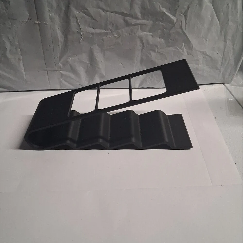 Black 3 Remote Holder Stand 3d Printed 3.5x8x3
